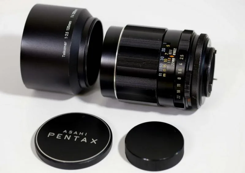 Super-Multi-Coated Takumar 135mm F/2.5 P.No.43802