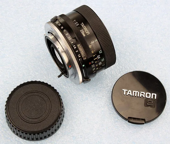 Tamron 28mm F/2.5 Adaptall-2 Model 02B