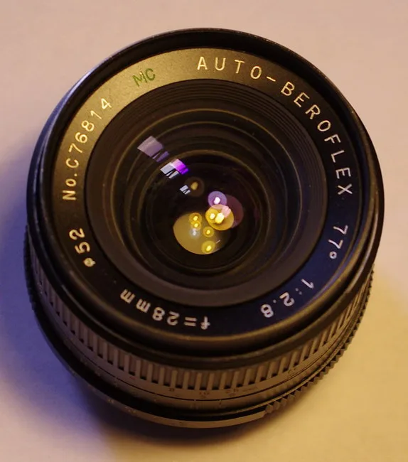 Beroflex Auto MC 28mm F/2.8