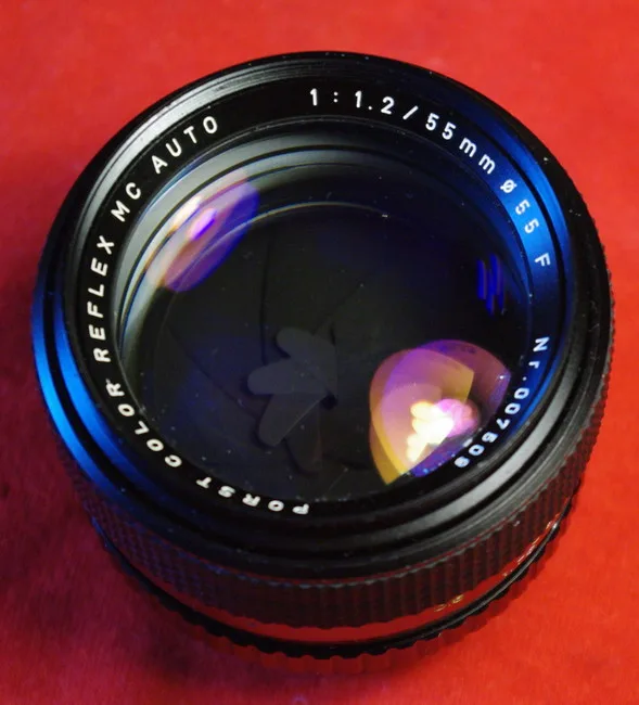 Porst Color Reflex Auto MC 55mm F/1.2