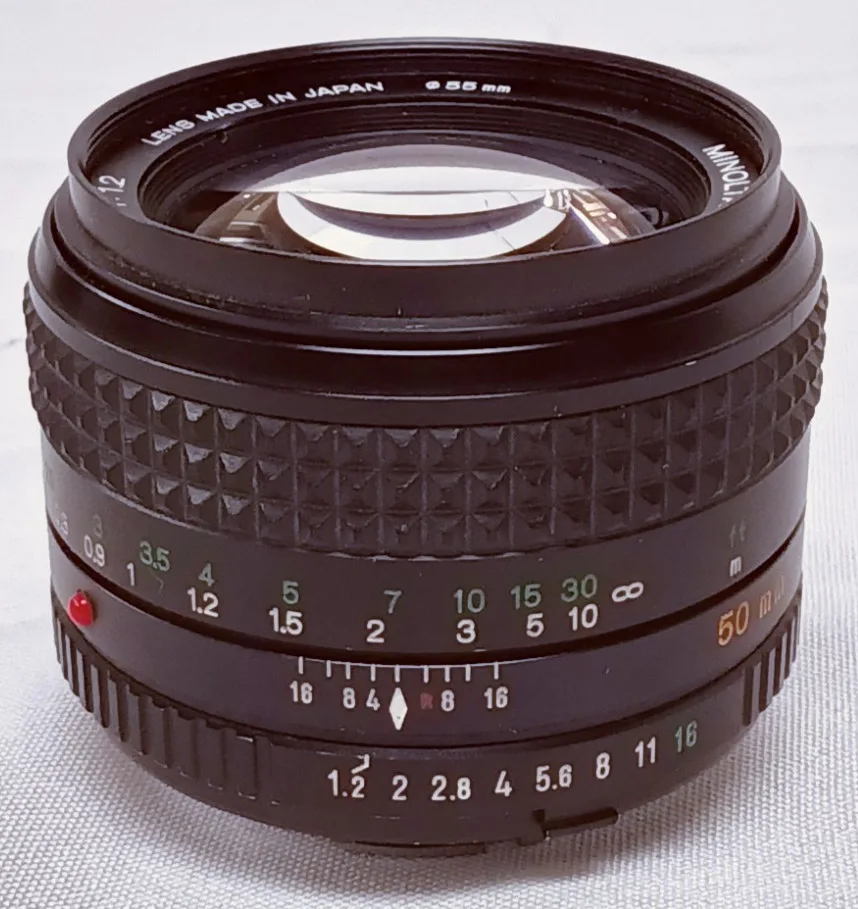Minolta MD Rokkor 50mm F/1.2