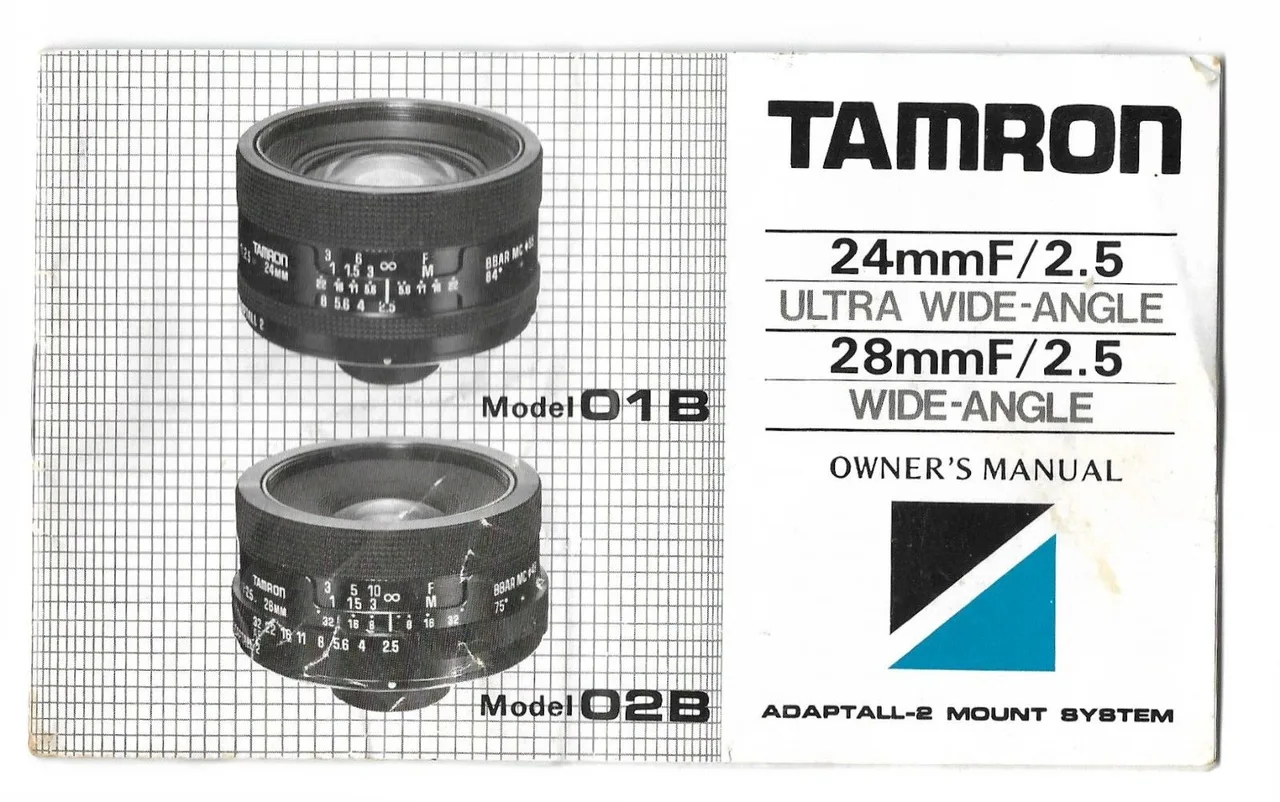 Tamron 24mm F/2.5 01B