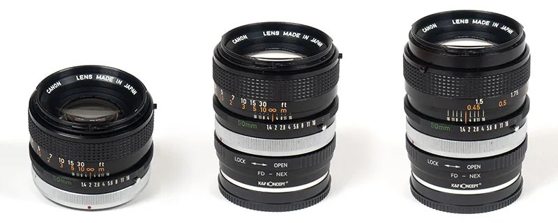 Canon FD 50mm F/1.4 S.S.C.