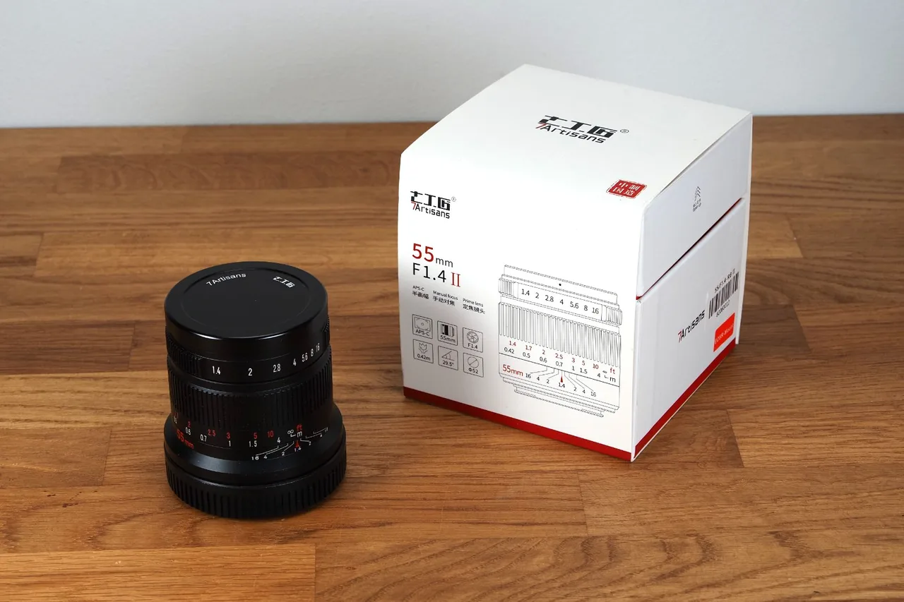 7artisans 55mm F/1.4 II