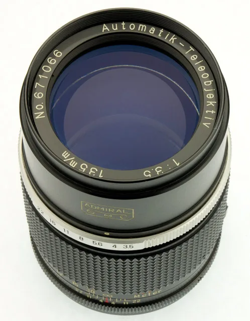 Admiral G.M.C. Automatik-Teleobjektiv 135mm F/3.5