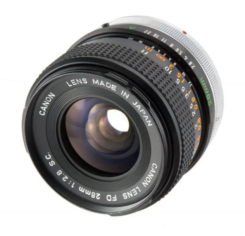 Canon FD 28mm F/2.8 S.C.