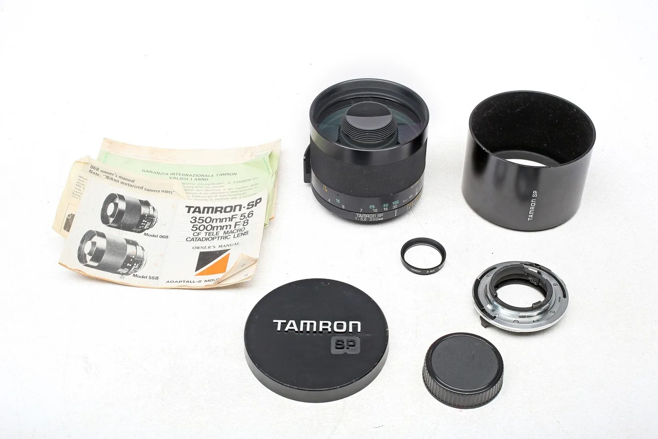 Tamron SP 350mm F/5.6 Mirror MC Tele Macro 06B