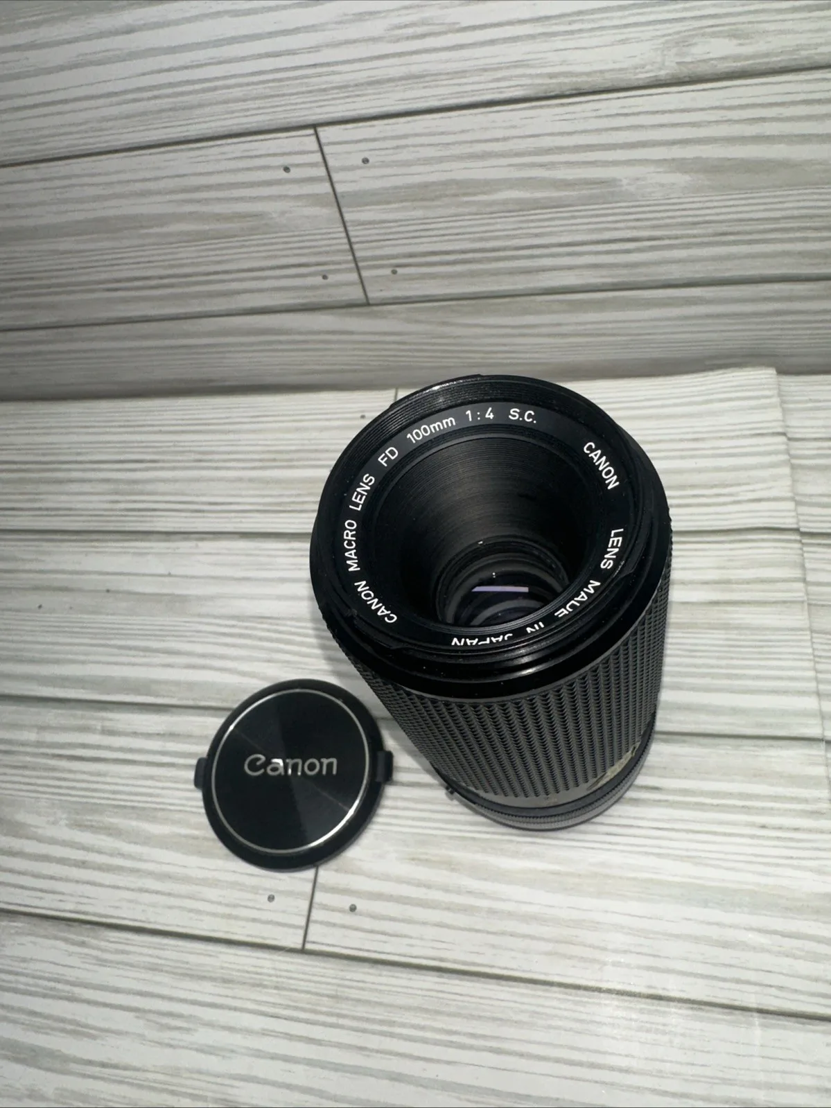Canon FD 100mm F/4 S.C. Macro