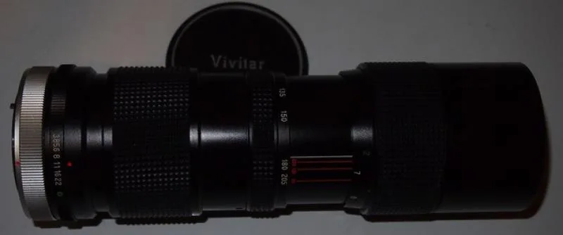 Vivitar 85-205mm F/3.8 Auto Close Focusing