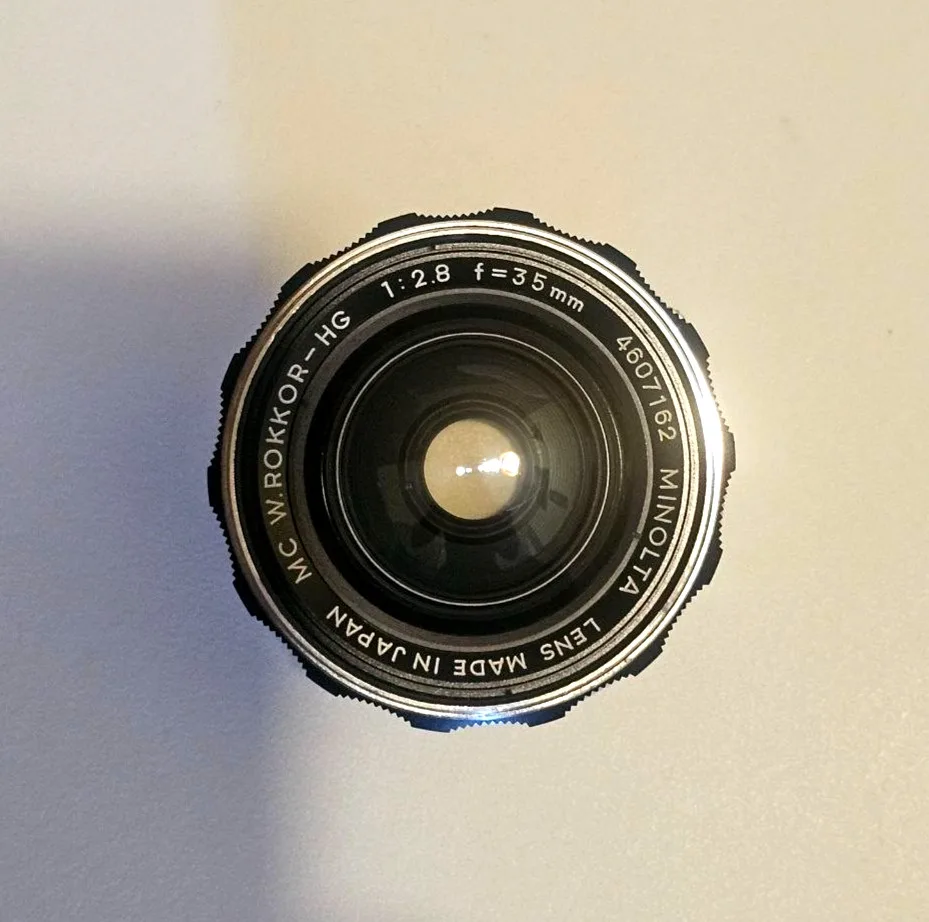 Minolta MC W.Rokkor[-HG] 35mm F/2.8