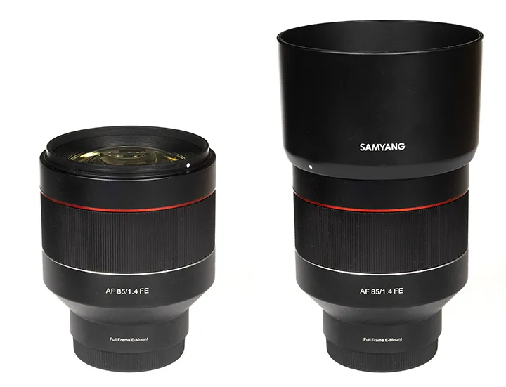 Samyang / Rokinon AF 85mm F/1.4 FE