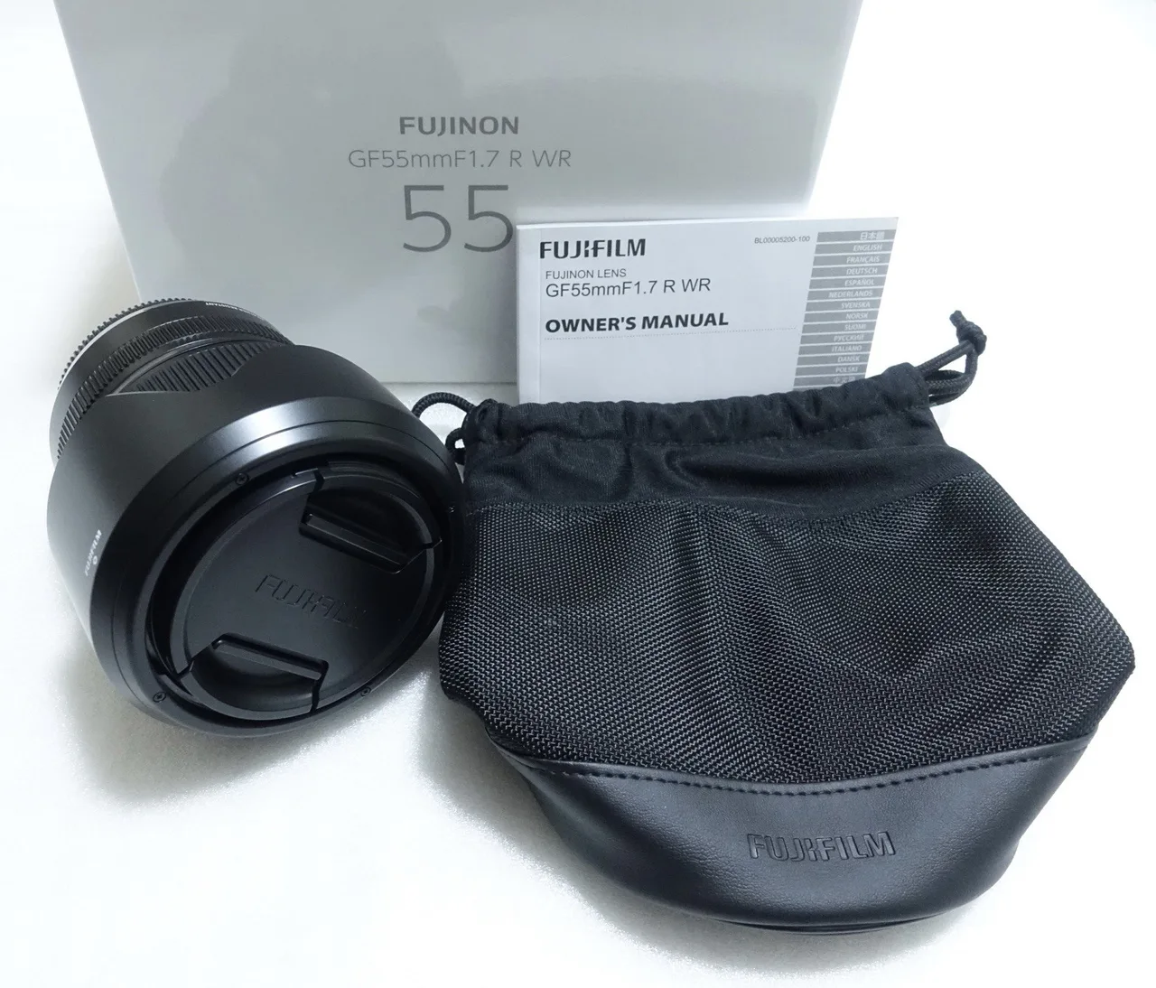 Fujifilm Fujinon GF 55mm F/1.7 R WR