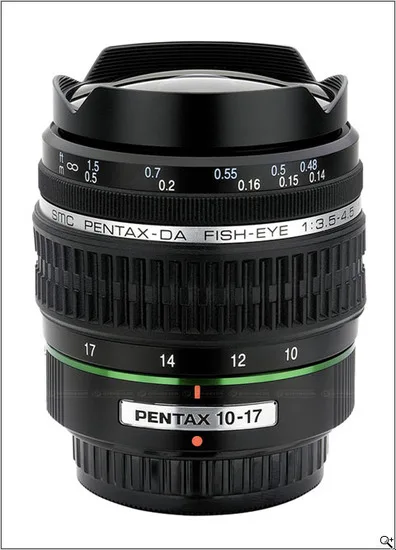 SMC Pentax Fish Eye DA 10-17mm F/3.5-4.5 ED IF