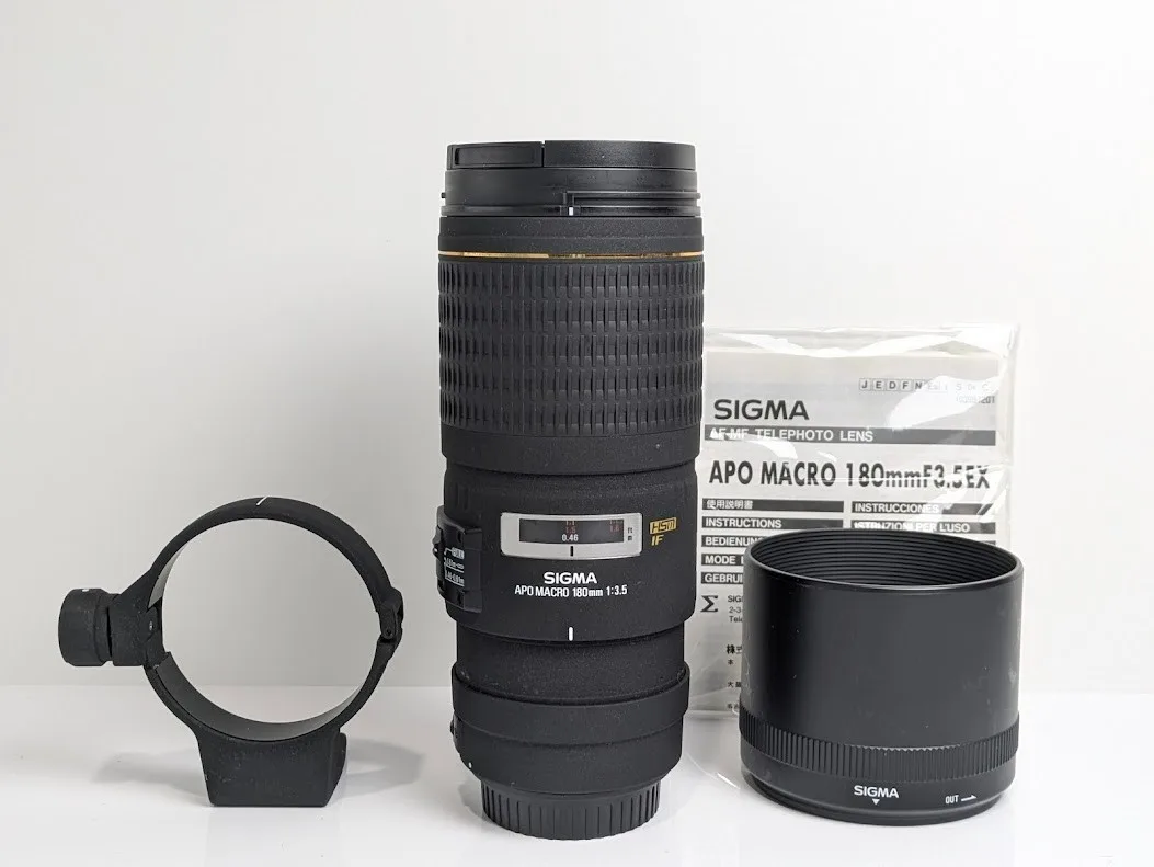 Sigma 180mm F/3.5 APO EX IF Macro