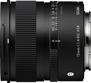 Sigma DC Contemporary 15mm F/1.4