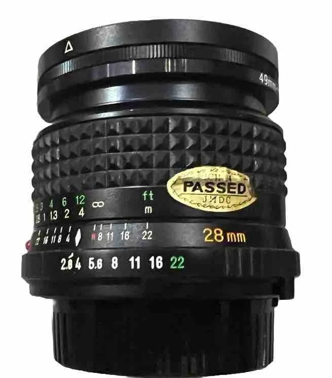 Minolta MC W.Rokkor 28mm F/2