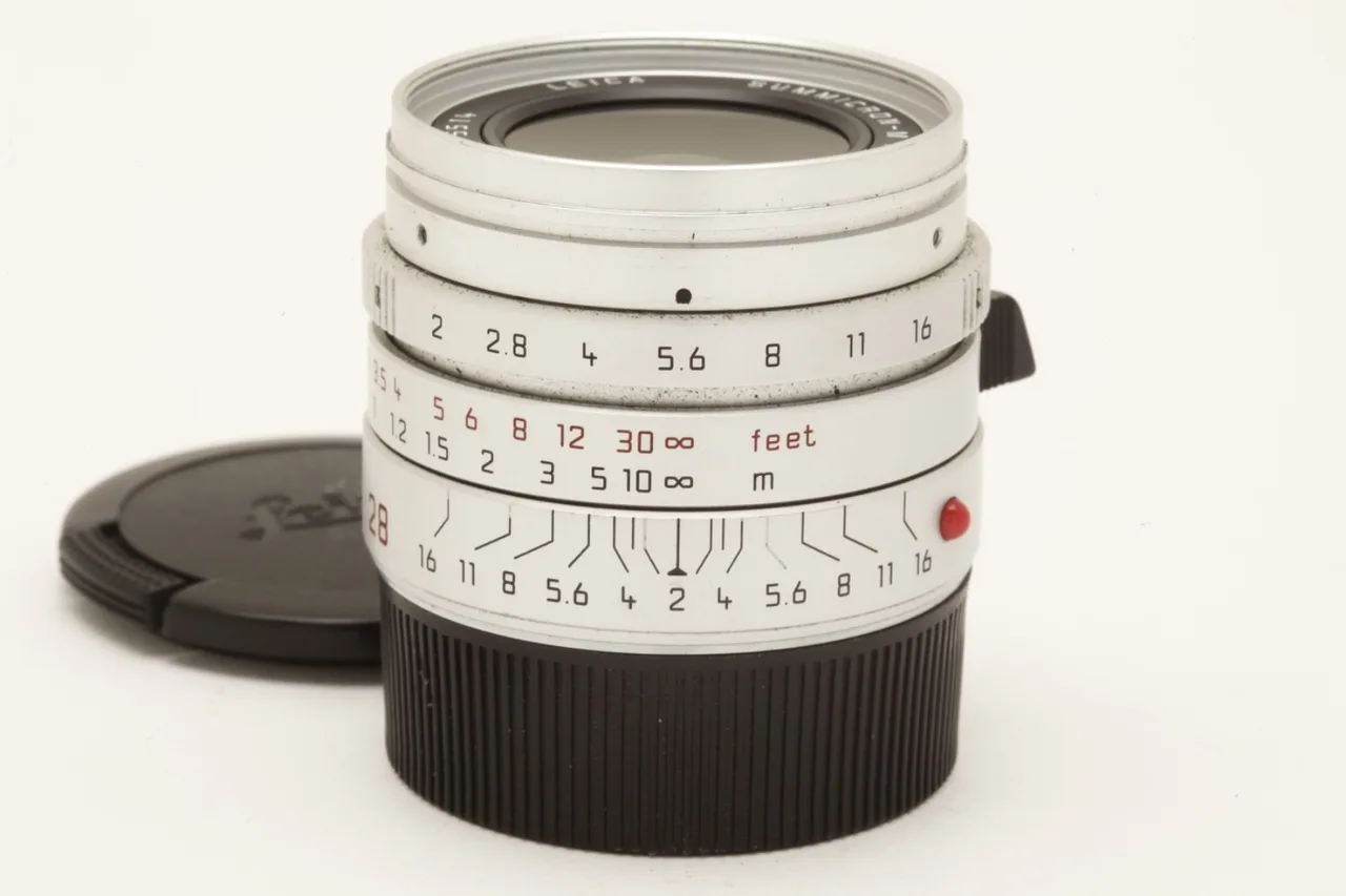 Leica Summicron-M 28mm F/2 ASPH. Silver