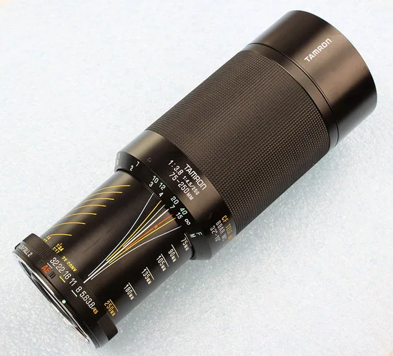 Tamron 75-250mm F/3.8-4.5 Adaptall-2 Model 104A
