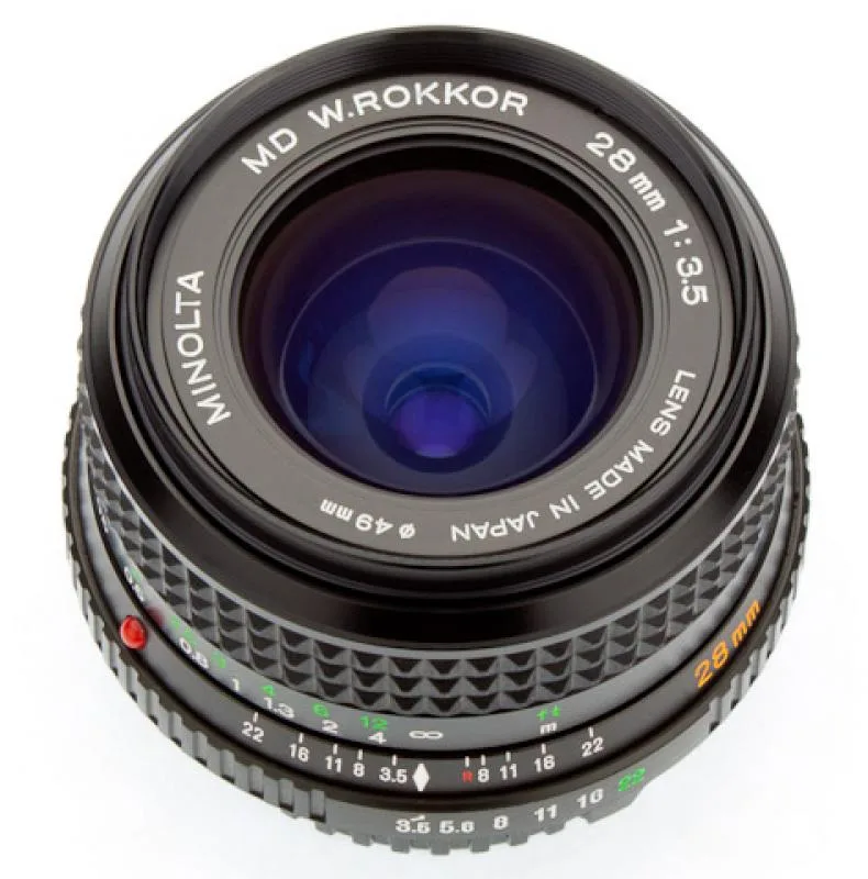Minolta MD W.Rokkor 28mm F/3.5