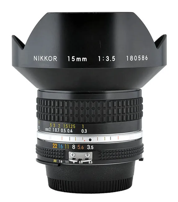 Nikon AI-S Nikkor 15mm F/3.5
