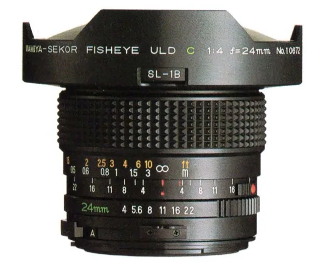 Mamiya-Sekor C ULD Fisheye 24mm F/4