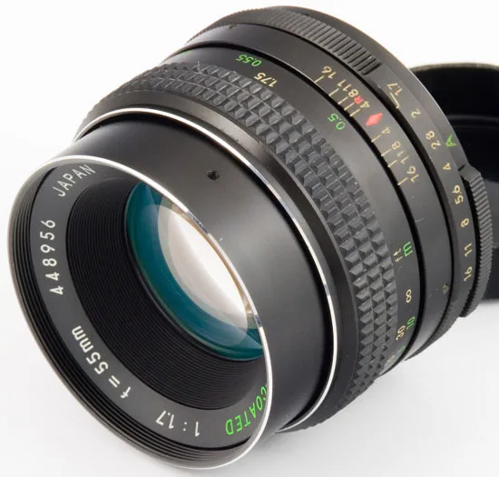 Chinon MC 55mm F/1.7
