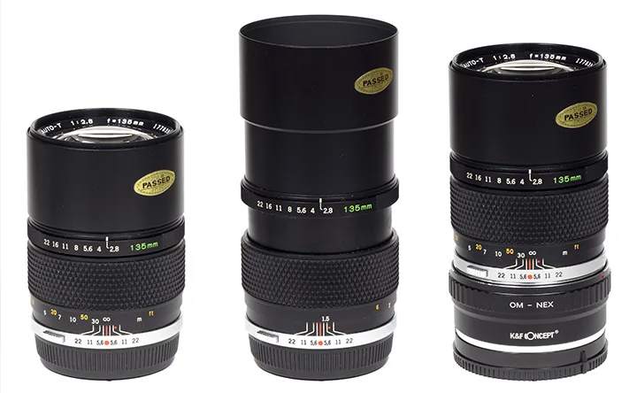 Olympus Zuiko MC 135mm F/2.8