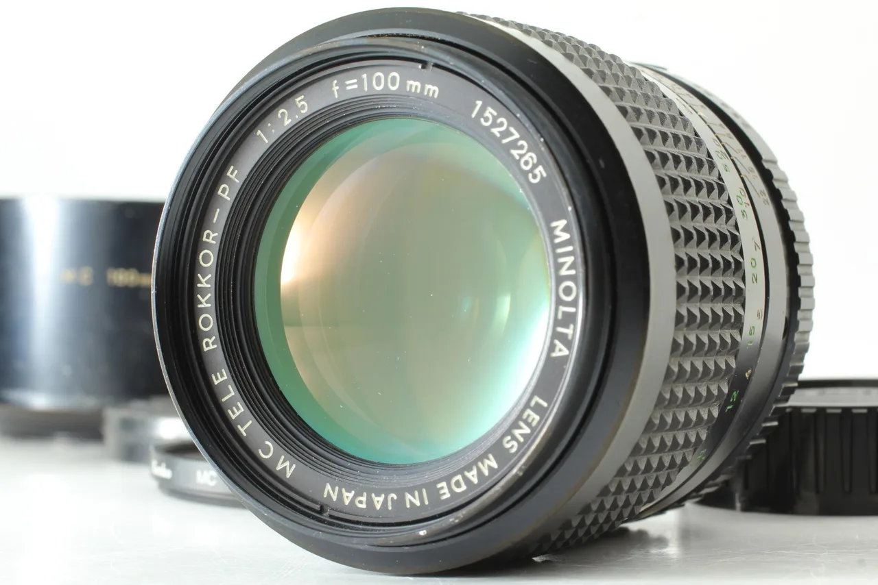 Minolta MC Tele Rokkor 100mm F/2.5