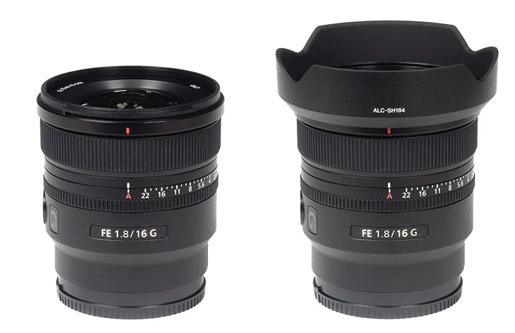 Sony FE 16mm F/1.8 G