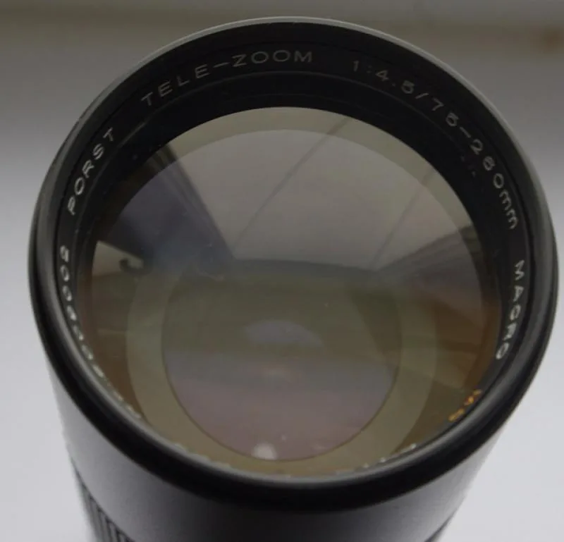 Porst 75-260mm F/4.5 Tele-zoom MC Macro