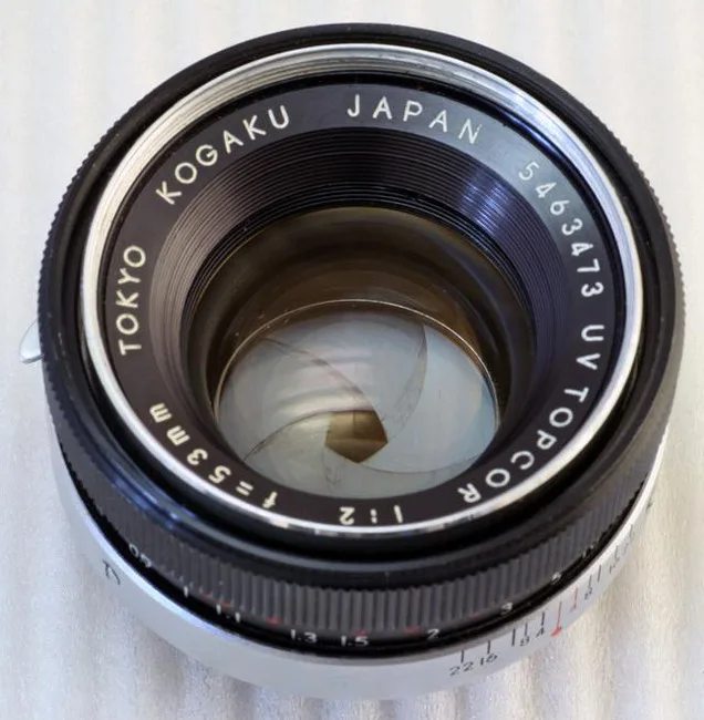 UV Topcor 53mm F/2