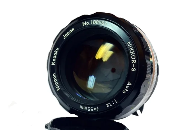 Nikon Nikkor-S 55mm F/1.2 non-Ai