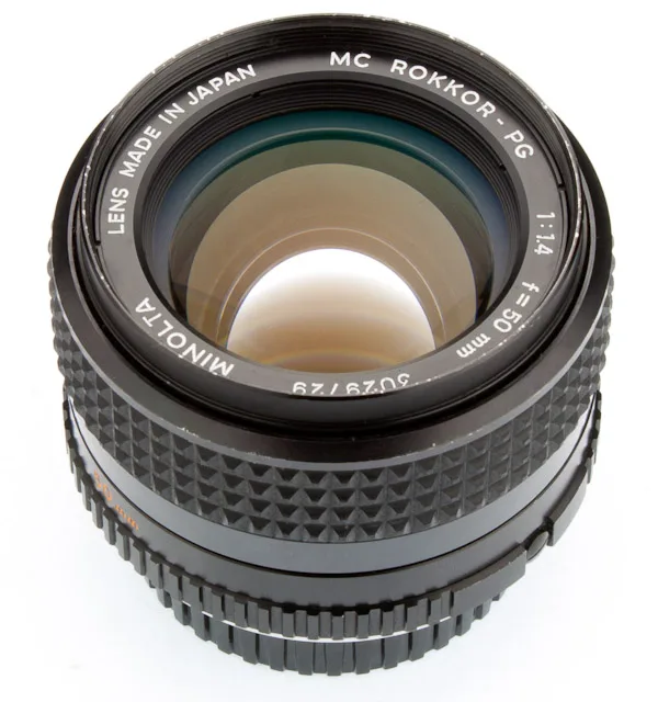 Minolta MC Rokkor-PG 50mm F/1.4