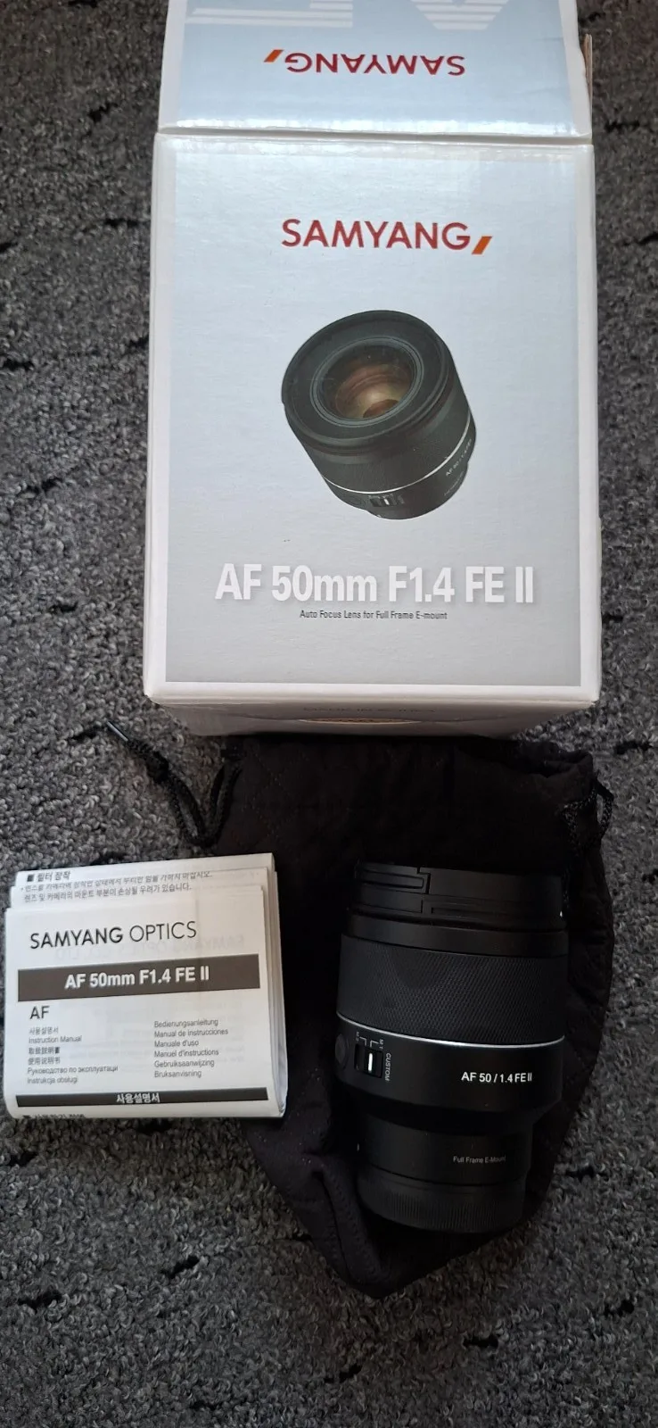 Samyang AF 50mm F/1.4 E II