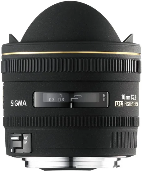 Sigma AF 10mm F/2.8 EX DC Fisheye HSM