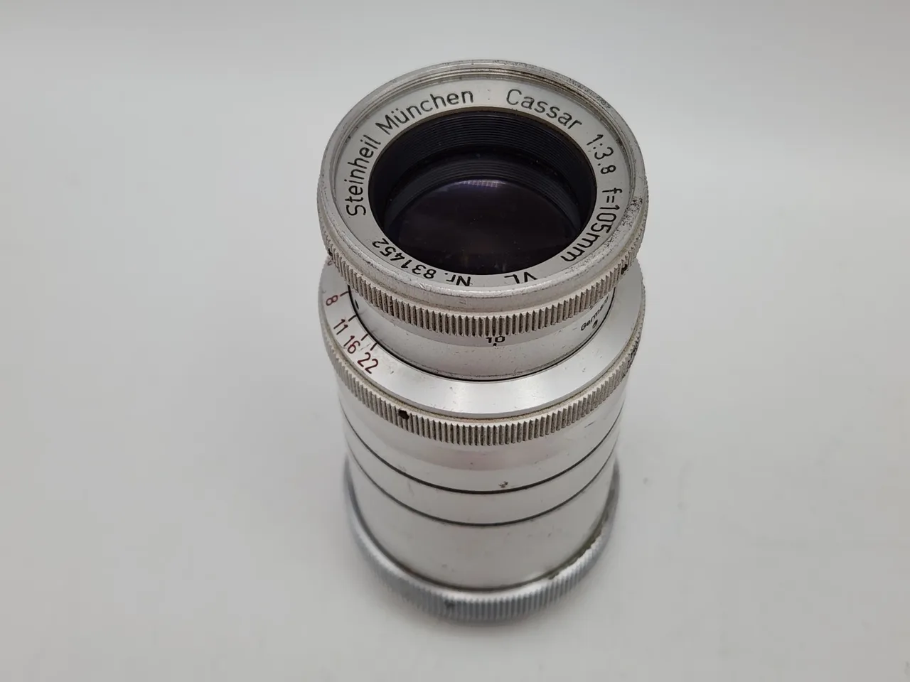 Steinheil Munchen CASSAR 105mm F/3.8 VL