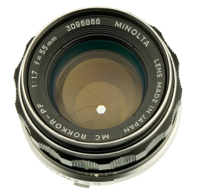 Minolta MC Rokkor-PF 55mm F/1.7