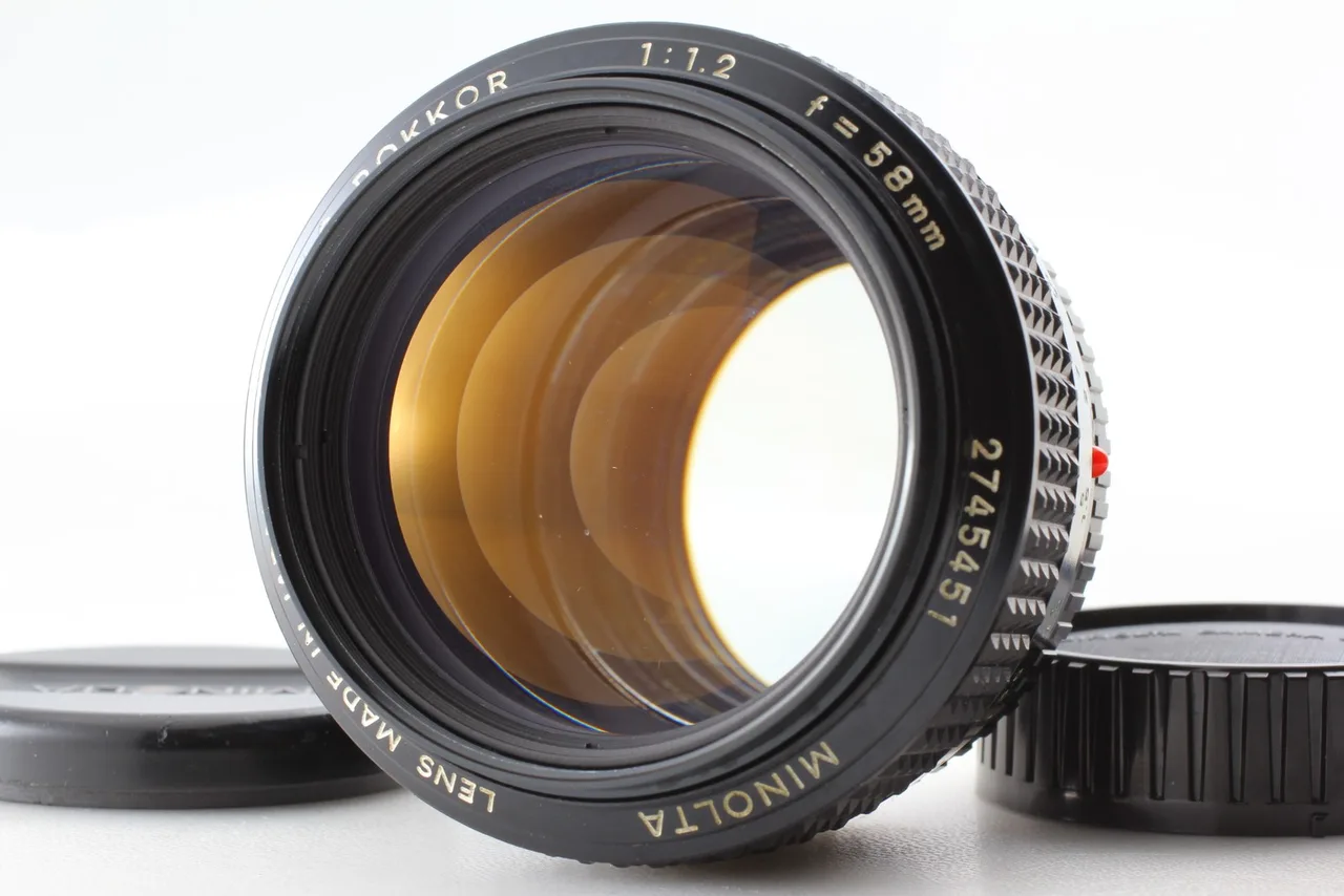 Minolta MC Rokkor -X PG 58mm F/1.2