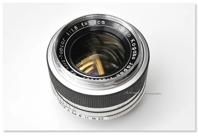 RE Auto-Topcor 58mm F/1.8