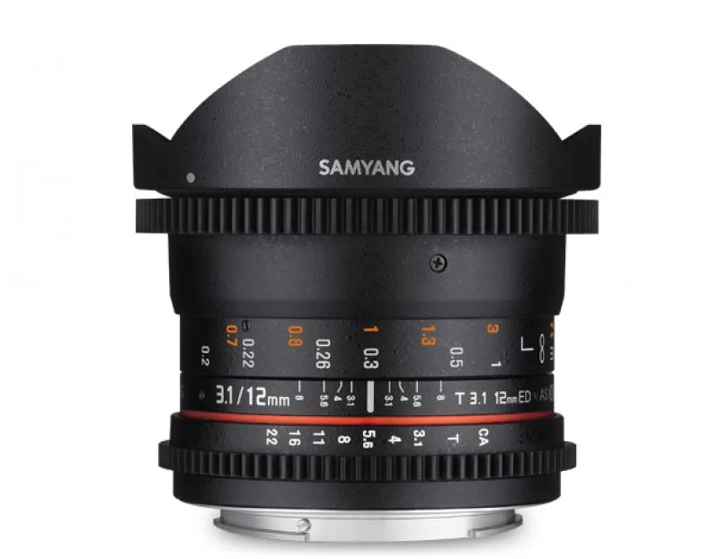 Samyang 12mm F/3.1 VDSLR ED AS NCS Fish-eye
