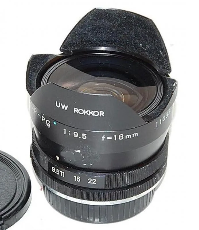 Minolta MD 18mm F/9.5 UW Rokkor-PG