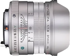 Smc Pentax-FA 31mm F/1.8 AL Limited