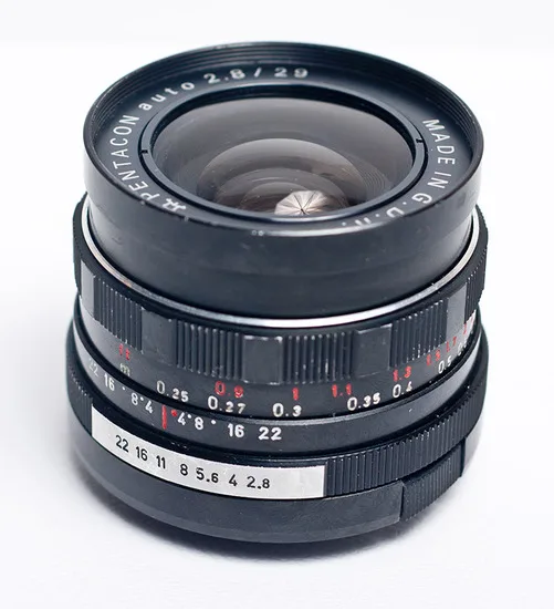 Pentacon Auto 29mm F/2.8