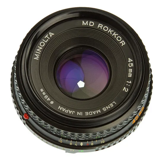 Minolta MD Rokkor 45mm F/2