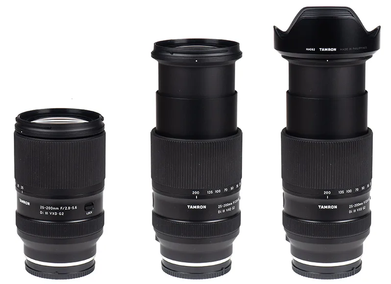 Tamron 25-200mm F/2.8-5.6 Di III VXD G2