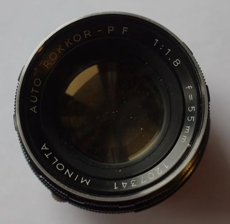 Minolta Auto Rokkor-PF 55mm F/1.8