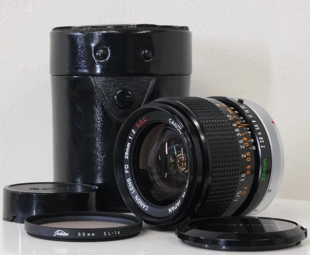 Canon FD 28mm F/2 S.S.C.