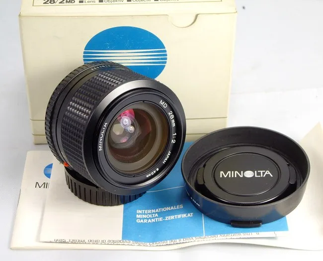 Minolta MD 28mm F/2.0
