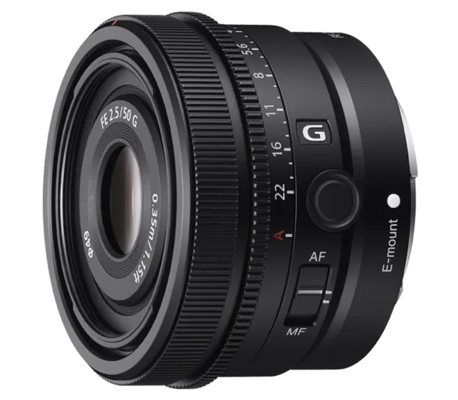 Sony FE G 50mm F/2.5