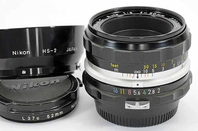 Nikon Nikkor-H.C 50mm F/2 non-Ai